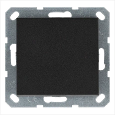 Изображение Звонковый механизм 10A 250V~ с накладкой, цвет Антрацит